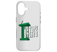 Custodia per iPhone 17 I Do My Own Debate Stunts Debater prodotto