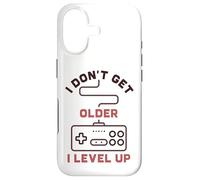 Custodia per iPhone 17 I Don't Get Older I Level Up - Gamepad Retro Gaming Divertente