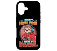 Custodia per iPhone 17 I Don't Have Time, I Devo Brawl, Leggendaria Citazione Di Gioco