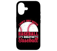 Custodia per iPhone 17 I Don't Just Watch Baseball I Breathe Baseball
