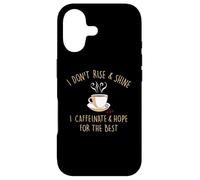 Custodia per iPhone 17 I Don't Rise And Shine I Caffeinate Baristas Coffee Lover