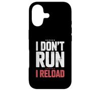 Custodia per iPhone 17 I Don't Run I Reload Funny Gun Humor Sarcasm Funny Quote
