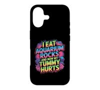 Custodia per iPhone 17 I Eat Aquarium Rocks And Now My Tummy Hurts