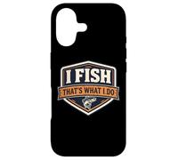Custodia per iPhone 17 I Fish That's What I Do Pesca Vintage Pesca Pescatore Pescatore Retro