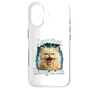 Custodia per iPhone 17 I Got That Dawg In Me Cat Shirt Funny Angry Tabby Maine Coon