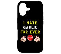 Custodia per iPhone 17 I Hate GARLIC for Ever Anti-Garlic Club Taste Chef Cooking