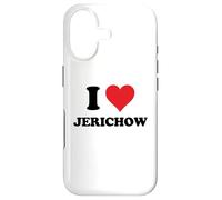 Custodia per iPhone 17 I Heart Jerichow Germany Love German Souvenir Item