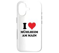 Custodia per iPhone 17 I Heart Mühlheim am Main Germany Love German Souvenir Item
