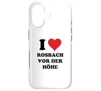 Custodia per iPhone 17 I Heart Rosbach vor der Höhe Germany Love German Souvenir It