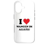 Custodia per iPhone 17 I Heart Wangen im Allgäu Germany Love German Souvenir Item