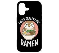 Custodia per iPhone 17 I Just Really Love Ramen Sparrow Noodles Bowl Cup Soup Japan