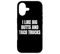 Custodia per iPhone 17 I Like Big Butts Taco Trucks Funny Bold Humor Design
