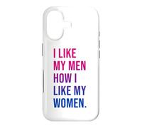 Custodia per iPhone 17 I Like My Men How I Like My Women Bisexual Pride Bi Pride