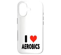 Custodia per iPhone 17 I Love Aerobics - Heart Fitness Gym Trainer Cardio