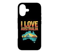 Custodia per iPhone 17 I Love Australia Luoghi di interesse panoramico
