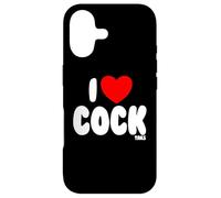Custodia per iPhone 17 I Love Cocktails Volgare Divertente Donna Imbarazzante