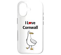 Custodia per iPhone 17 I Love Cornwall Regno Unito