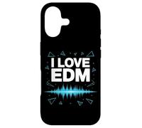 Custodia per iPhone 17 I Love EDM Vibes Music Festival Onda sonora