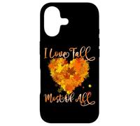 Custodia per iPhone 17 I Love Fall Most of All Leaf Heart Autumn Leaves