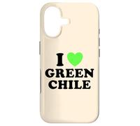 Custodia per iPhone 17 I Love Green Chile Piccante Nuovo Messico Arrosto Peperoncino Cibo