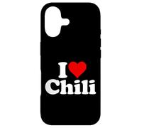 Custodia per iPhone 17 I LOVE HEART CHILI CON CARNE