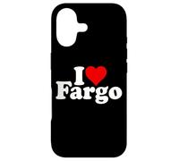 Custodia per iPhone 17 I LOVE HEART FARGO NORD DAKOTA