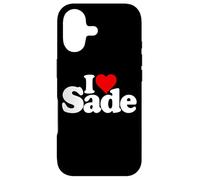Custodia per iPhone 17 I LOVE HEART SADE NOME SU UN TEE