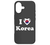 Custodia per iPhone 17 I Love Korea I Heart Corea Coreano
