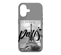 Custodia per iPhone 17 I Love Paris, Cool Real Paris France Skyline Fashion Design