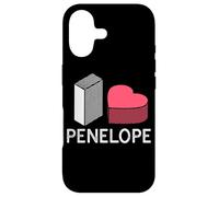 Custodia per iPhone 17 I Love Penelope Nome Personalizzato Penelope