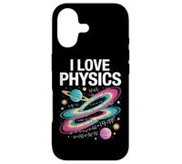 Custodia per iPhone 17 I Love Physics Universo Scienze spaziali Cosmo