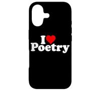 Custodia per iPhone 17 I LOVE POESIE POESIE CUORE POETI