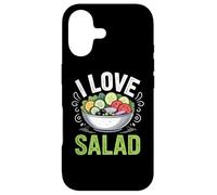 Custodia per iPhone 17 I Love Salad Veggies Veganism World Vegan Day