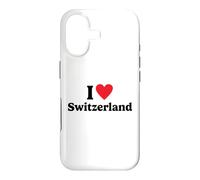 Custodia per iPhone 17 I love Switzerland
