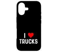 Custodia per iPhone 17 I Love Trucks - Cuore - Dump Truck Meccanico Big Rig Semi