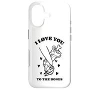 Custodia per iPhone 17 I Love You To The Bones (Grafica divertente)