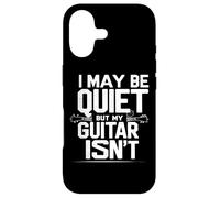 Custodia per iPhone 17 I May Be Quiet, But My Guitar Isn't Funny Music Citazione