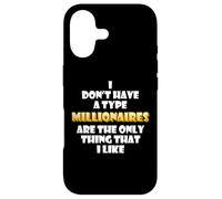 Custodia per iPhone 17 I milionari sono l'unica cosa che mi piace Wealthy Rich Millions