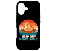 Custodia per iPhone 17 I Need Only Dinner Rolls - Rotoli per cena retrò per amanti del cibo
