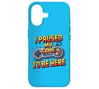 Custodia per iPhone 17 I Paused My Game To Be Here Funny Gamer Humor