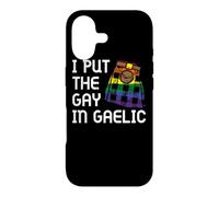 Custodia per iPhone 17 I Put Il Gay In Gaelico Scozzese Kilt Celtic Scotsman Gaelico