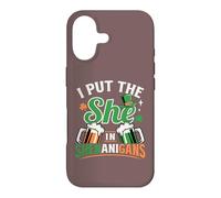 Custodia per iPhone 17 I put the she in Shenanigans, il giorno di San Patrizio