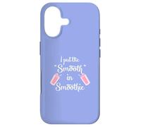 Custodia per iPhone 17 I Put the Smooth in Smoothie Fun Citazione