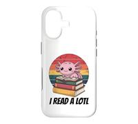 Custodia per iPhone 17 I Read Alotl Axolotl