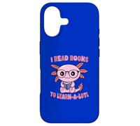 Custodia per iPhone 17 I Read Books To Learn A-lotl Sea Creature Kawaii Carino Divertente