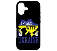 Custodia per iPhone 17 I Stand With Ukraine - Love Stop War - Ucraina Mappa