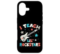 Custodia per iPhone 17 I Teach Lil' Rockstars, Insegnante di musica rock, Guitar Band