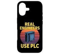 Custodia per iPhone 17 I veri ingegneri usano PLC divertente dicendo retrò anni '80