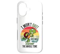 Custodia per iPhone 17 I Won't Quit But I Will Swear The Whole Time | Tartaruga