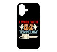 Custodia per iPhone 17 I Work With Cutting Edge Technology
